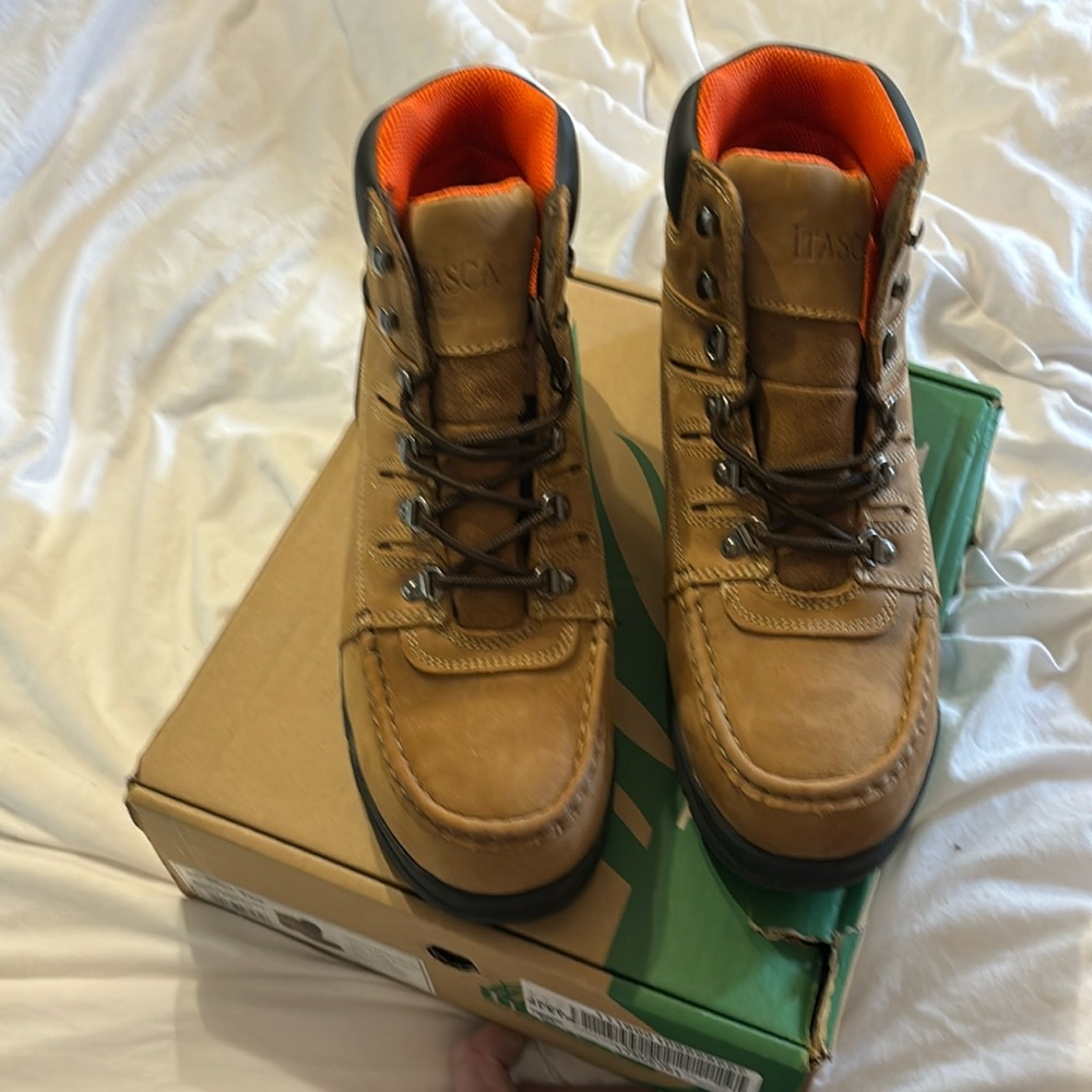 6” mix toe work boots